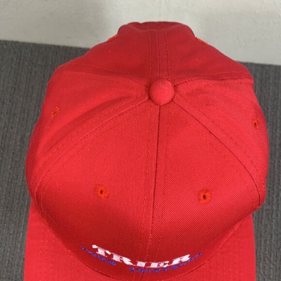 Trier Ford Chrysler Snapback Hat Mens OSFA Red Baseball Cap Attractive Headwear - Picture 5 of 12